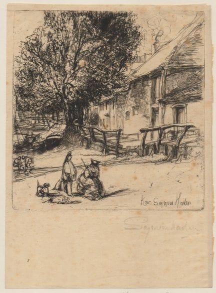 Sir Francis Seymour Haden Kew

Gravure à l'eau-for