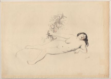 让·韦贝尔·伊夫

手工修饰的石版画，280 × 390 毫米（纸张尺寸）。右下角用铅笔签名。印制效