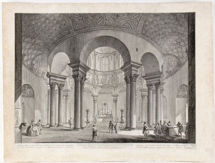 Giovanni Battista Piranesi, Vue intérieure du sépu