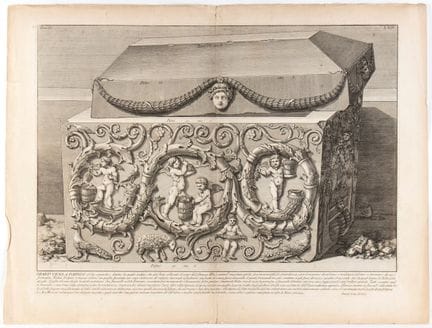 Giovanni Battista Piranesi : Grande urne en porphy