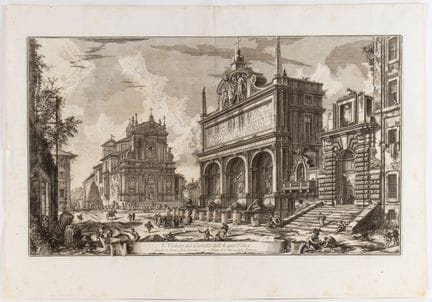 Giovanni Battista Piranesi, Veduta del Castello de