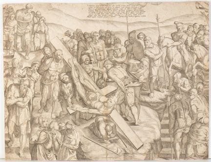 Giovanni Battista Cavalieri Martyrdom of St. Peter
