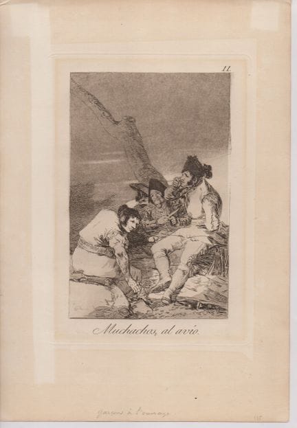 Francisco Goya « Muchachos al avío » | « ¿Quién má