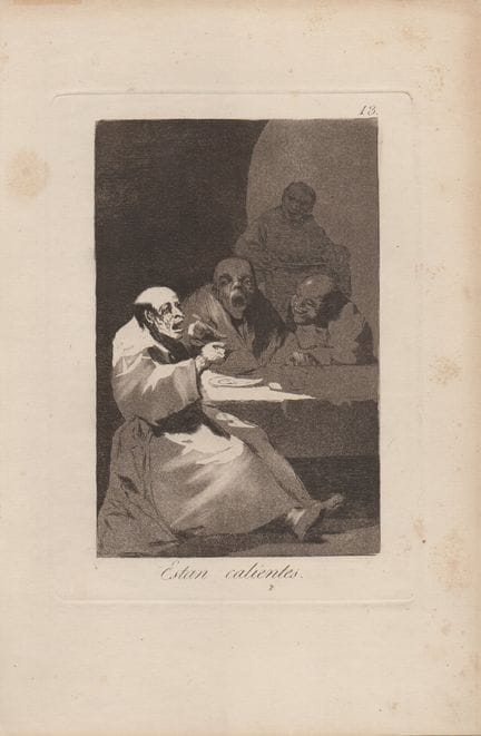 Francisco Goya « Están calientes » | « El vergonzo