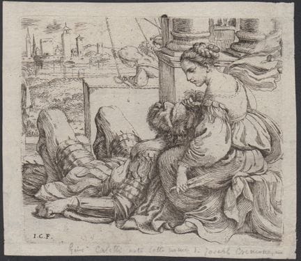 Giuseppe Caletti Samson and Delilah

Etching, 128 