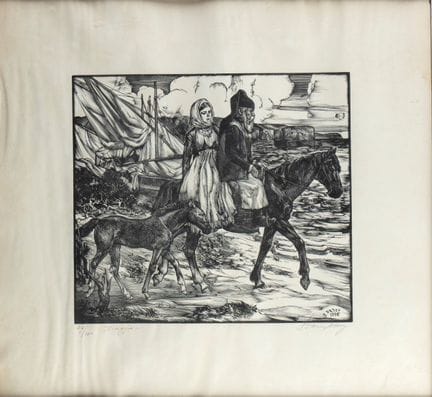 STANISLAO DESSY Voyage, 1936

Gravure sur bois, 25