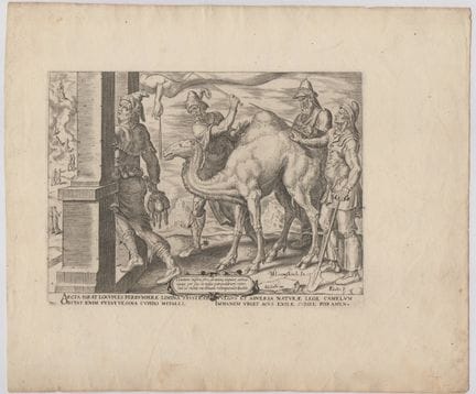 Philip Galle It Is Easier for a Camel…, after Maar