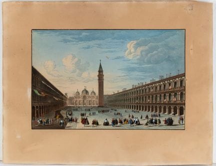 Giambattista Brustolon, Place Saint-Marc en direct