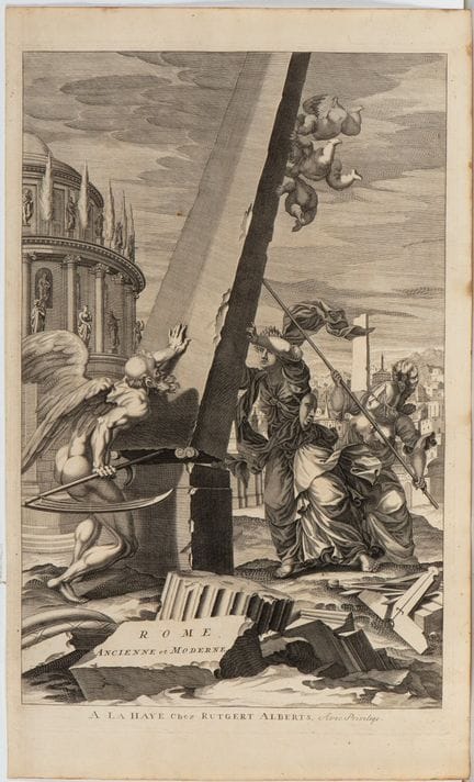 Johannes Blaeu - Pierre Mortier, *Rome ancienne et