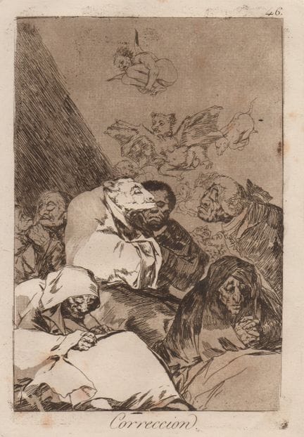 Francisco Goya, « Corrección », 1799

Planche n° 4