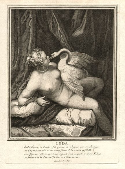 Nicolas Guillaume de La Fleur Leda, d'après Paolo 