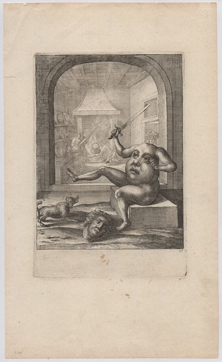 Wenceslaus Hollar, « L'estomac et les membres »

E