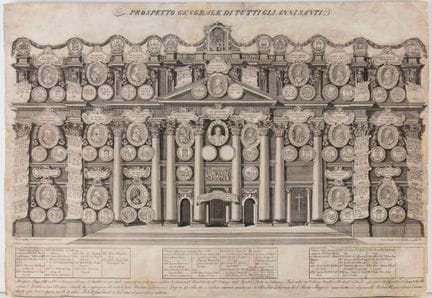Aperçu général des années saintes

Gravure et eau-