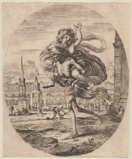 Stefano della Bella Death Carrying a Child

From t