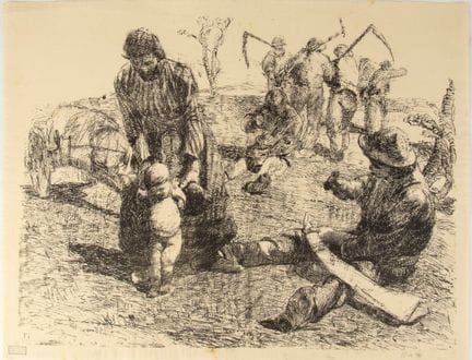 Giuseppe Graziosi Les paysans

Lithographie, 480 ×