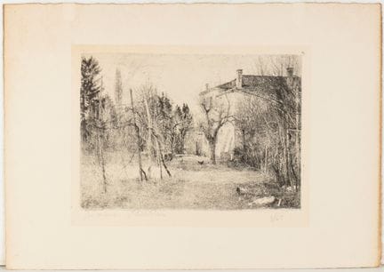 Giovanni Barbisan, « Casa colonica »

Gravure à l'