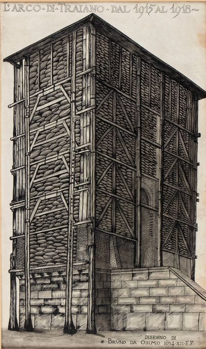 Bruno Marsili (Bruno da Osimo) L’Arc de Trajan de 