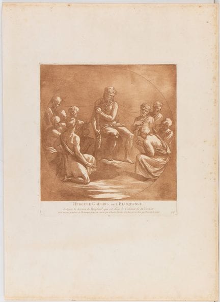 Charles Nicolas Cochin, « Hercule gaulois, ou l’Él