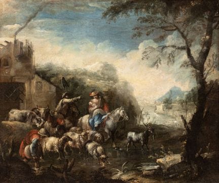 Domenico Brandi
(Naples 1684–1736)

Family of Shep