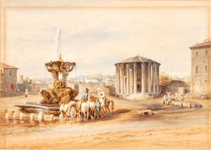 Charles-François Knebel
(La Sarraz 1810 – Rome 187