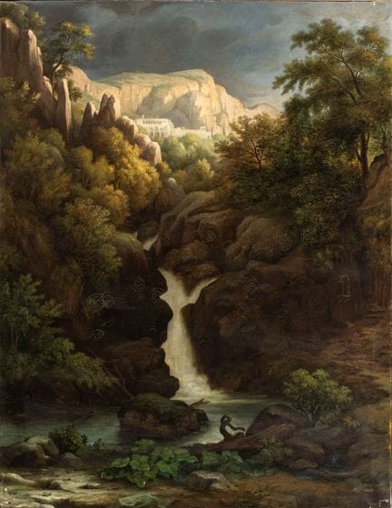 Alberto de Rohden
(Rom 1850 – 1924)

Landschaft mi