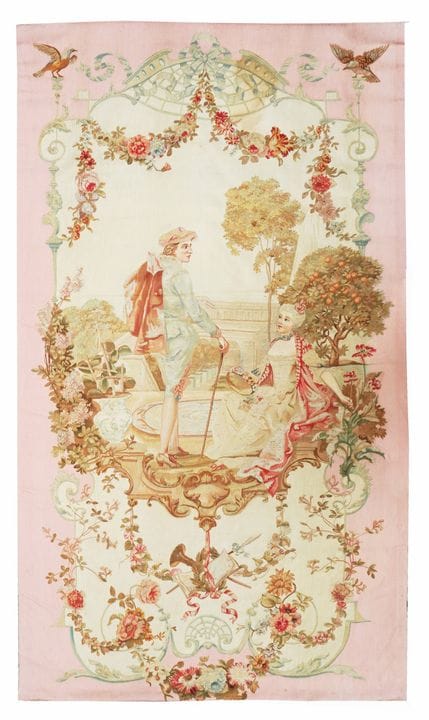 An Aubusson tapestry, Royal manufacture of Aubusso