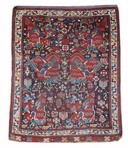 A small Qashq’ai or Khamseh rug South Persia, late