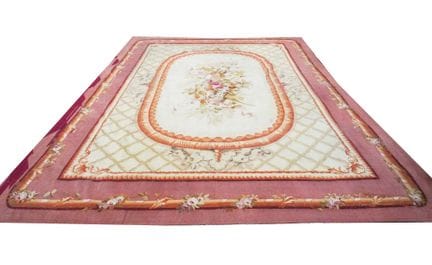 An Aubusson flatwoven carpet, Royal Manufacture of