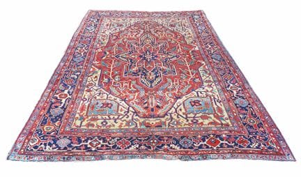 A Heriz medallion carpet Northwest Persia, early 2