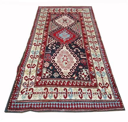 A Kazak rug Caucasus, 1900 c.   253 x 136 cm
Large
