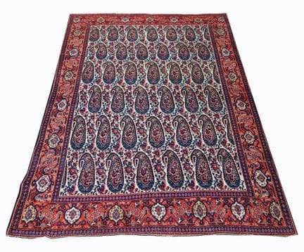 A Senneh “boteh” rug West Persia, early 20th centu