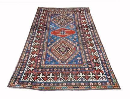 A Kazak rug Caucasus, late 19th century   225 x 13
