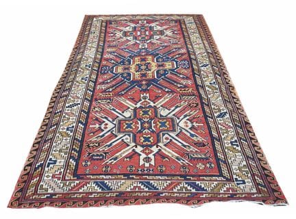 A Sumakh flatweave with “Celaberd” design Caucasus