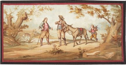 A French tapestry second half 19th century   140 x