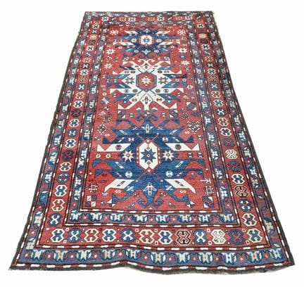 A Karabagh long rug Caucasus, 1900 circa   240 x 1