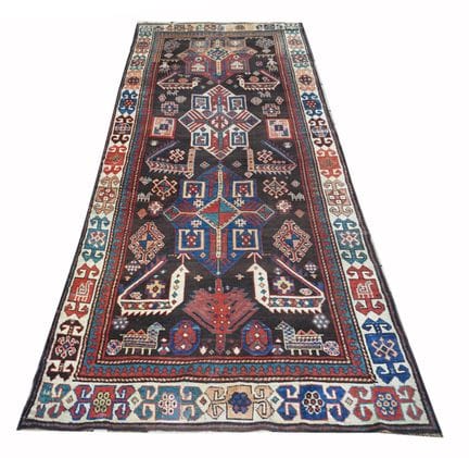 An Akstafa long rug Caucasus, late 19th century   