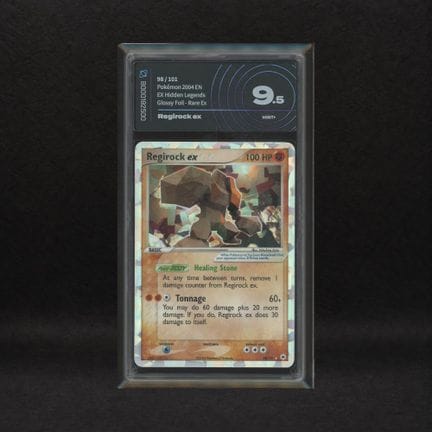 Regirock ex #98 Cracked Ice Holo, EX Hidden Legend