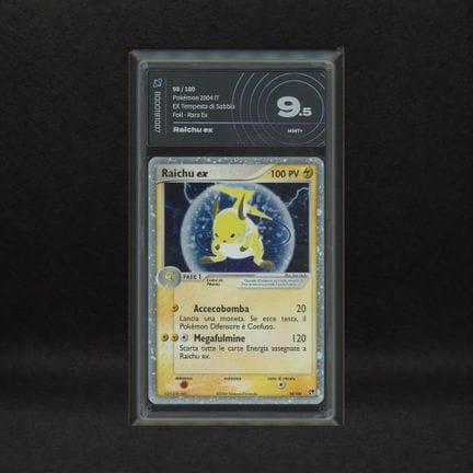 Raichu ex #98 Holo, EX Sandstorm [ITA] 2004   
An 