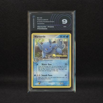 Wartortle #50 "Pre-Release," EX FireRed &amp; Leaf