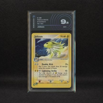 Jolteon #6 Holo, EX Sandstorm [ENG] 2003   
Sehr b