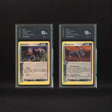 Houndour-Entwicklungsreihe Reverse-Holo-Set: Hound