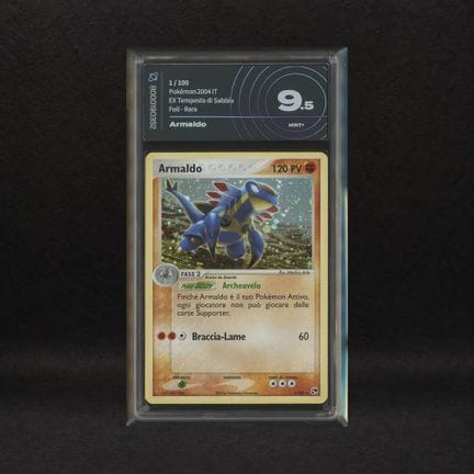 Armaldo #1 Holo, EX Sandstorm [ITA] 2004   
An ext