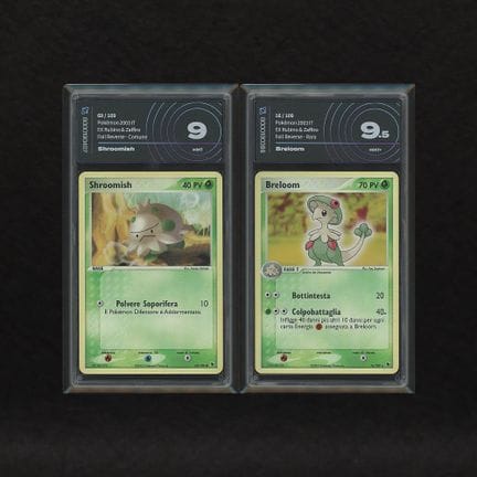 Hoenn Reverse Holo Card Set: Shroomish #69, Breloo