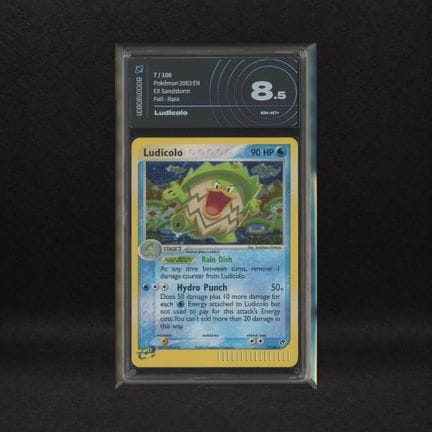 Ludicolo #7 Holo, EX Sandstorm [ENG] 2003   
Leben