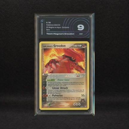 Team Magmas Groudon Nr. 9 (Exklusiv, ohne Holo-Eff