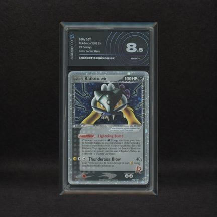 Rocket's Raikou ex #108 全息 - 秘稀，EX Deoxys [ENG] 20