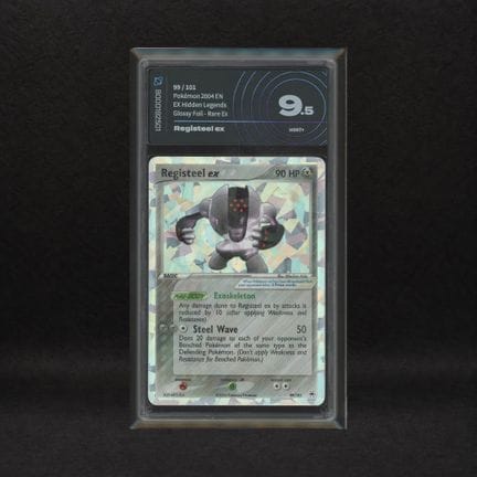 Registeel ex #99 Cracked Ice Holo, EX Hidden Legen