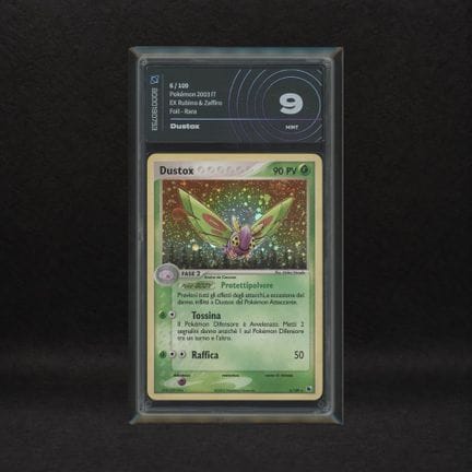 Dustox #6 Holo (Swirl), EX Ruby and Sapphire [ITA]