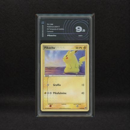 Pikachu #72, EX Sandstorm [ITA] 2004   
A stunning