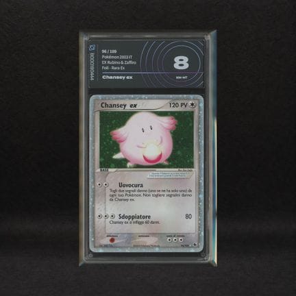 Chansey ex #96 Holo, EX Ruby and Sapphire [ITA] 20